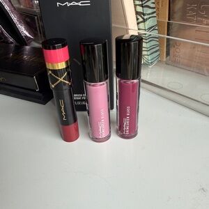 MAC Cosmetics Patent Polish and Lipglass bundle